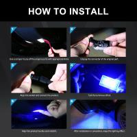 Luces LED De Ambiente RGB Para Tesla Model 3 Y S X Accesorios Decorativos Para Puertas Y Maletero Instalación Fácil Con Cables - details 0