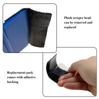 Película De Vinilo Para Coche Azul Con Cuchara De Goma Para Instalación De Película De Ventana De Automóvil Herramientas De Adhesivo De PVC Para Empaque Al Por Mayor 5/10/20 Piezas - details 5