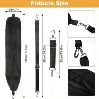Almohada De Viaje En Forma De U Con Cubierta De Lana Suave Ajustable Puedes Rellenarla Con Ropa Para Mayor Comodidad - details 2