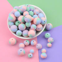 100Pcs Bolas De Silicona De 15MM Para Joyería Accesorios De Cadena De Llaveros Hechos De Silicona Libre De BPA Para Creación De Joyas - details 4