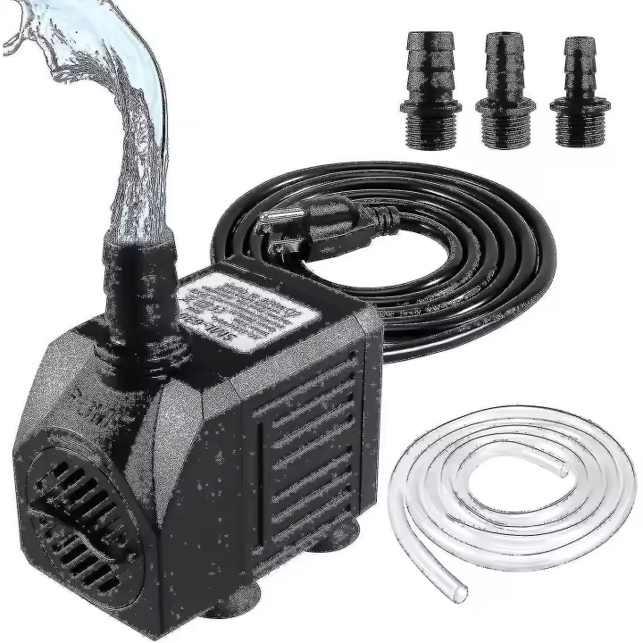 Bomba de Agua 150gph Sumergible (8W 600L/h), - 1