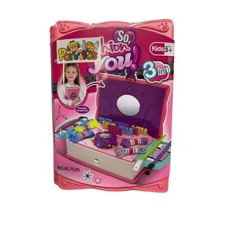 MALETIN LIBRO CREA TUS PULSERAS FASHION YOU 3 EN 1 DE PANRITOS - 1