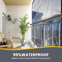 1pc Tarpaulin Impermeable Transparente Con Ganchos Para Patio Cobertura De Henhouse Canopy Plant Camping Material PVC Origen Guangdong - details 2