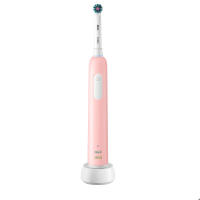 Cepillo eléctrico dientes Oral-B PRO 1 Rosa con cabezal 3DWhite blanqueamiento, cepillo dental oscilante, recargable, 3 Modos Limpieza: Limpieza diaria, Sensible y Blanqueamiento, Sensor de Presión Encías, temporizador 2 min, adulto, color rosa - details 1