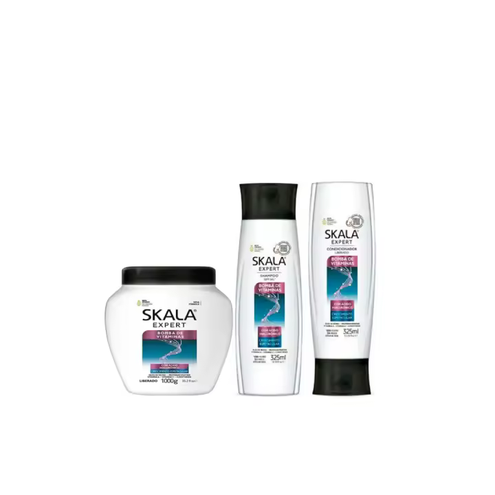 PACK  SKALA  CHAMPU 325 ML + MASCARILLA 1000 G +ACONDICIONADOR 325 ML - 1