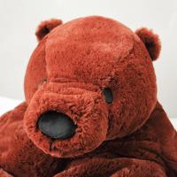 Oso De Peluche Marrón De 40cm Juguete Grande Oso Teddy Suave Cojín Almohada Para Niñas Regalos De Cumpleaños Juguetes De Animales De Peluche Unisex - details 6