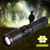 Linterna Táctica Potente LED 2000LM Recargable USB Con Zoom Portátil Para Camping Y Pesca Lámpara De Luces S239 - details 4