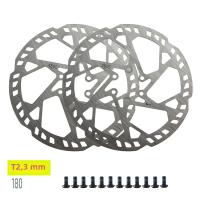 NFOX 160 Accesorios Para Bicicleta Freno De Disco De 203mm 140mm 180mm 2.3mm Adecuado Para Montaña Carretera Motos Ciclismo - details 13