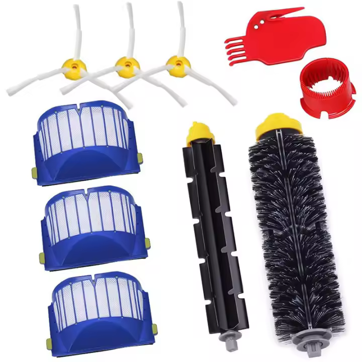 Accesorios compatibles para iRobot Roomba Series 600 610 614 620 625 630 635 640 645 650 655 660 665 670 671 680 690 691 Aspirora-10 piezas - 1