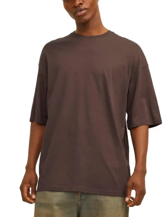 Camiseta Jack&Jones Charge marrón manga corta para hombre - 1