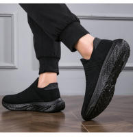 Zapatillas De Correr Para Hombre Y Mujer 2024 Comodidad Alta Durable Blancas De Lona Planas Talla 36-45 Zapatillas Clásicas Sin Cierre - details 2