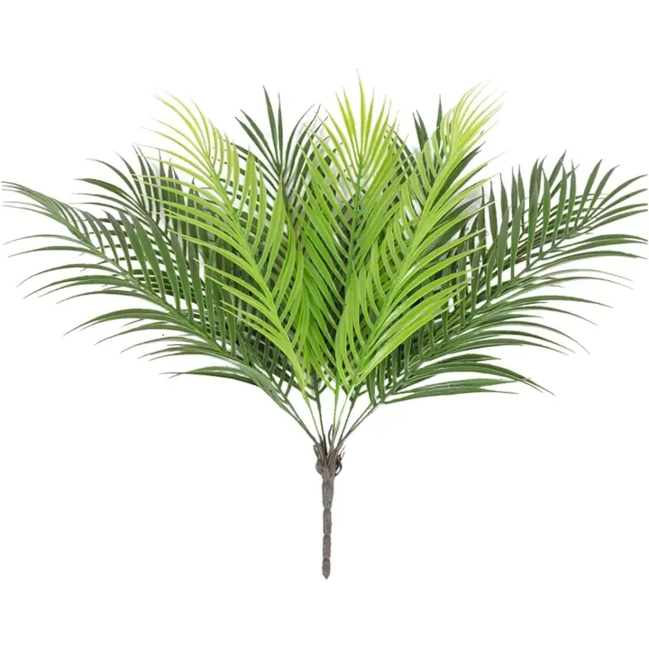 2 plantas de imitación de la playa de la jungla hawaiana plantas decorativas para fiestas - 1