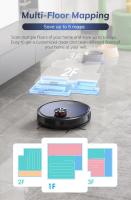 Limpiador de robot ILIFE T10s, aspiradora 2 en 1 y trapeador, estación de vaciado automático, succión de 3000Pa, bolsa de polvo de 2.5L - details 3
