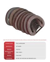 10pcs/30pcs Cinturones De Pulido Abraçivios 20x520mm Herramienta De Lijado Para Sándwich De Cinturón Accesorios De Polvo De Arena - details 5