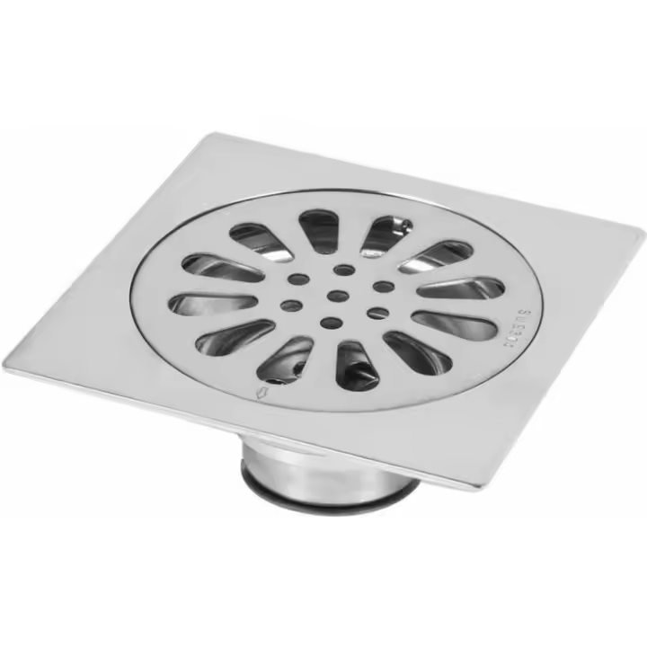 Desagüe de piso Grueso de Maple inoxidable anti-olor Cuadrado Desagüe de Ducha para baño 100 100mm - 1