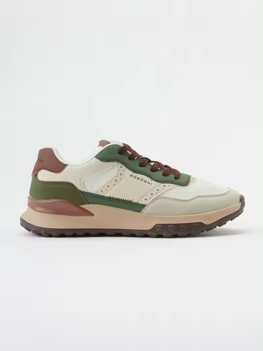 Koroshi Zapatillas deportivas Sneakers atado con cordones color Blanco para Hombre - 1