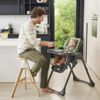 Kinderkraft  - TUMMIE Trona Bebé, 2 en 1, trona para niños, trona combinada, Asiento desde los primeros meses de vida, reposapiés, Posición tumbada, con juguetes, ajustable - details 0