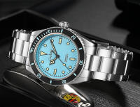 Reloj De Pulsera Para Hombre CADISEN Lujo 38mm Diver Vintage Automático Negocios NH35 Mecánico Cristal De Zafiro 20 Bar Reloj Retro - details 25
