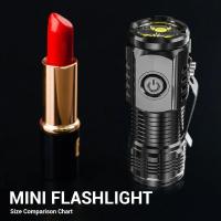 Linterna Portátil Super Brillante Con 3 LED Y Clip Para Pluma Y Imán En La Cabeza Batería Integrada Carga USB Para Emergencias Y Uso Al Aire Libre - details 5
