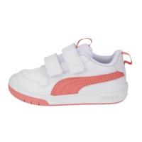 Zapatillas Puma Multiflex Velcro Blanco-Rosa 380741-12 - Calzado deportivo para niñas con cierre de velcro - details 0
