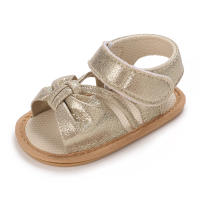 Zapatillas De Verano Para Bebé Niña Con Lazo Antideslizante Suaves Y Cómodas Suela De Goma Zapatos De Primera Caminata Para Princesa - details 20