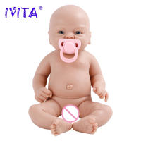 Muñeca Bebé Reborn De Silicona IVITA 14 Pulgadas Coco Sin Pintar Con Pacificador Magnético Muñeca Realista Para DIY Y Juegos Educativos Para Niñas - details 11