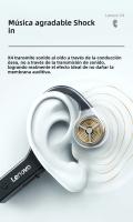 Auriculares De Conducción Ósea Lenovo X4 Bluetooth 5.3 Inalámbricos Resistentes Al Agua Estéreo Con Micrófono Para Deporte - details 2