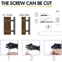 Manija De Acero Inoxidable Pulido Para Armario Y Puerta De Cocina 20PCS Pulls De Gabinete Modernos En Color Oro Y Negro - details 0