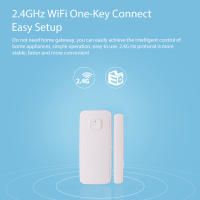Sensor De Puerta Y Ventana WiFi Tuya Alarma De Seguridad Anti-Robo Compatible Con Alexa Y Google Assistant Detector De Intrusos - details 16