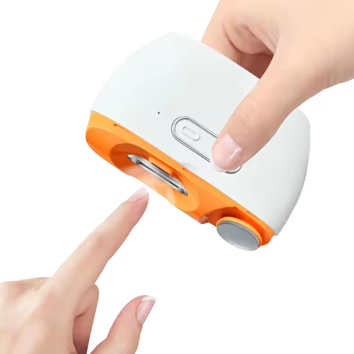 Cortadora de uñas automática, rectoradora de uñas para niños, Bebés, Adultos, Ancianos, Blanco - 1