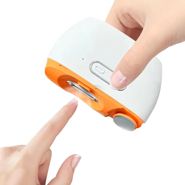 Cortadora de uñas automática, rectoradora de uñas para niños, Bebés, Adultos, Ancianos, Blanco - 1