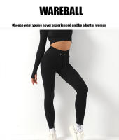 Leggings De Yoga Para Mujer De Color Sólido Y Sin Costuras Con Cintura Alta Push up Para Fitness Running Y Gimnasio Talla Verdadera - details 0