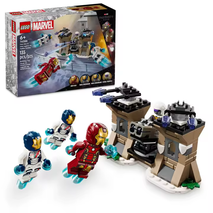 LEGO MARVEL 76288: Iron Man y Legión de Hierro vs. Soldado de Hydra - 1