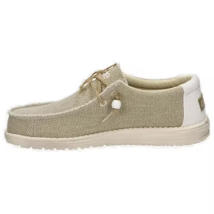 Zapatillas de Casa Hey Dude Wally Braided para hombre en color beige - 1