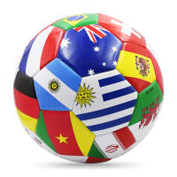 Balón De Fútbol En Colores De Bandera Nacional Adecuado Para Diferentes Superficies Innovador Para Equipo De Juego - details 2