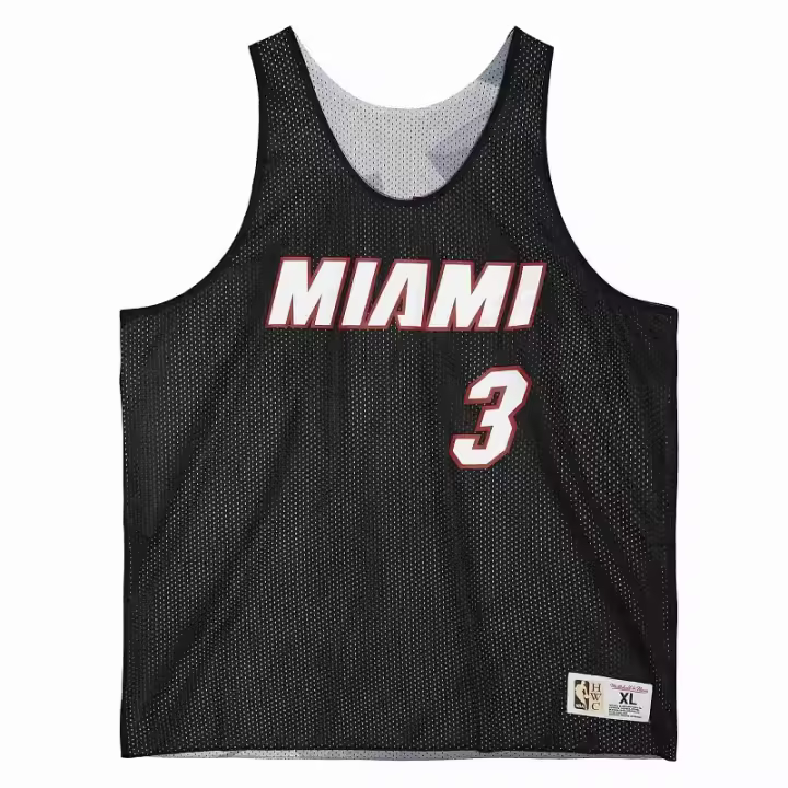 CAMISETA DWYANE WADE REVERSIBLE MIAMI HEAT MESH TANK - 1