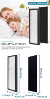 Filtro HEPA Verdadero FLT5000 Compatible Con Germ-Guardian Filter C AC5250PT AC5000E AC5300B AC5350W 2 Filtros HEPA Y 2 Filtros Pré-Instalados - details 0