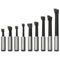 vidaXL Cortadoras de perforación 9 piezas 12 mm con base de madera - details 3