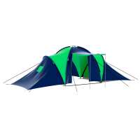 vidaXL Tienda de Campaña para 9 Personas Carpa de Camping Tela Color dark blue and blue,  Azul y amarillo,  Azul y verde y mas - details 3
