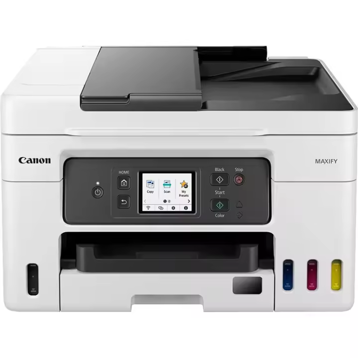 Impresora multifunción Canon MAXIFY GX4050 MegaTank (A4, 3 en 1, impresora, escáner, copiadora, fax, USB, LAN, WLAN, dúplex) - 1
