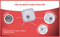 Banner - Pila maxell de boton oxido plata 337 SR416SW