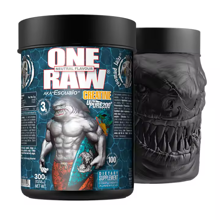 Creatina one raw 300g zoomadlabs - 1