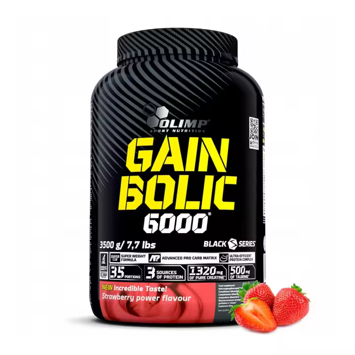 Olimp Sport Nutrition - Gain Bolic 6000 3,5 kg - Subidor de peso con creatina - 1