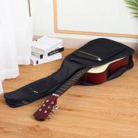 Estuche De Guitarra Acústica De 41 Pulgadas Negro Con Mochila Doble De Algodón Rip-stop Impermeable Y Padded Para Instrumentos Musicales - details 10