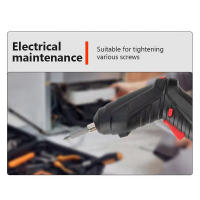 Destornillador Eléctrico Recargable 47 En 1 Rotativo 90 Grados Con LED Para Hogar Y Oficina Herramientas DIY Portátiles - details 4