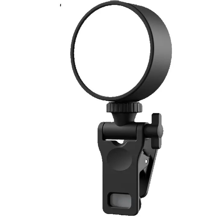 Anillo de Luz con Clip para computadora portátil | Luz de transmisión LED - Anillo de Luz portátil para teléfono videoconferencia, Transmisión en, Luz LED PA - 1