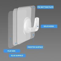 Gancho Adhesivo Fuerte Transparente Para Cocina Y Baño Sin Rastro Gancho Pegajoso Multifuncional Para Almacenamiento Y Colgar En Puerta Y Pared - details 2