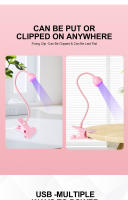 Lámpara LED UV Para Uñas Mini Portátil Con USB Secador De Luz UV Para Pintura De Uñas Gel Y Manicura En Salón De Belleza - details 1