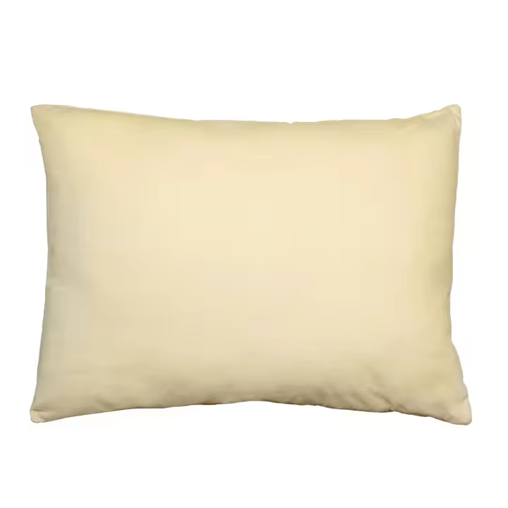 Cojin color off white de terciopelo con cierre invisible 70 x 50 cm de la marca Origen - 1