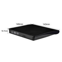 Empuñadura Externa De DVD RW CD USB 3.0 Slim Para Portátil Y PC Lectura Y Escritura De Opticas Instalación Ultra Delgada - details 16
